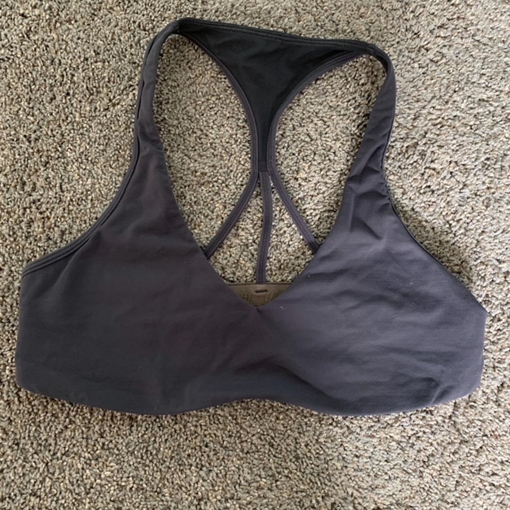 Lululemon Gray Sports Bra